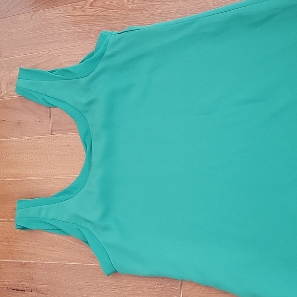 Thakoon For Target Dresses Colorblock Emerald Green & Navy Shift Dress Medium - Picture 7 of 9